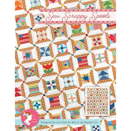 Sew Scrappy Spools Quilt Pattern It's Sew Emma – Gitche Gumee Quilt House